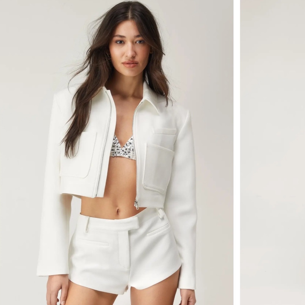 Nasty Gal Premium Tailored Booty Shorts